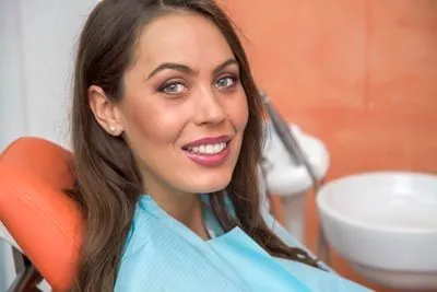 woman smiling during her dental visit to Ankeny Dental Professionals in Ankeny, IA